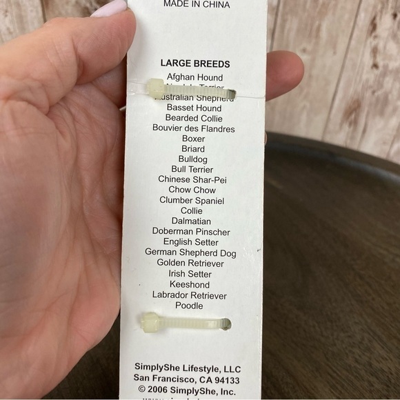 Simply Dog Nylon Adjustable Floral Print Dog Collar Size Large - Picture 5 of 6